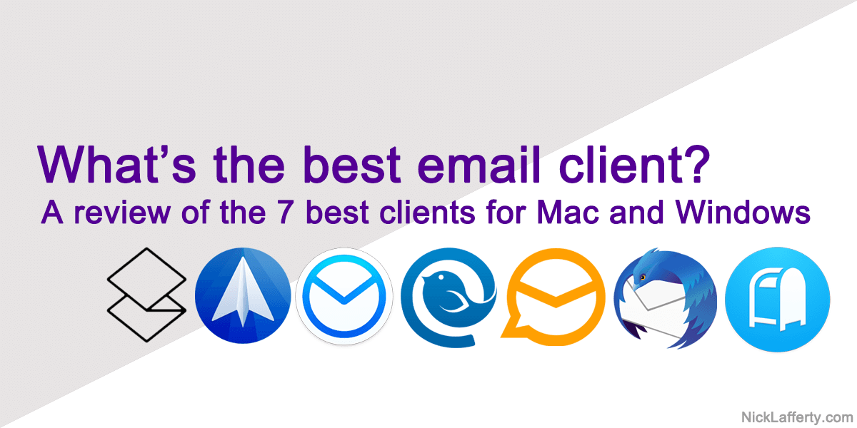 email clients for mac